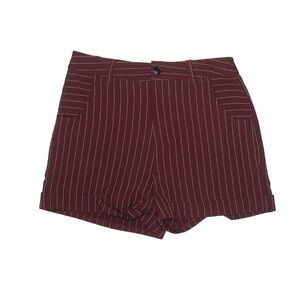 Women’s after market maroon size medium shorts